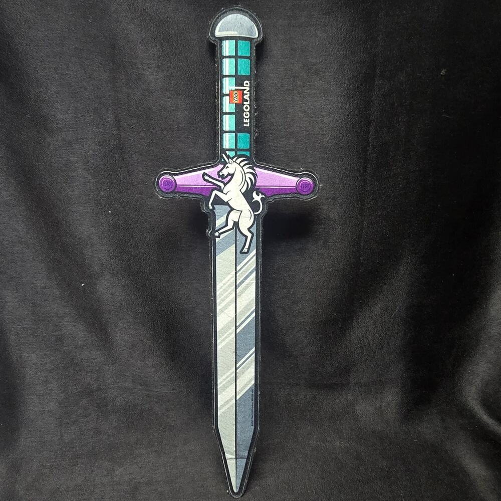 Legoland Exclusive Unicorn Clan Sword / LEGO Costume Accessory
